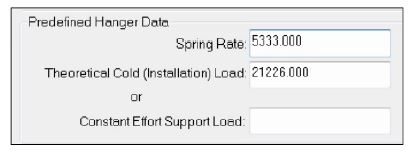 Formula TLC for Hanger selection